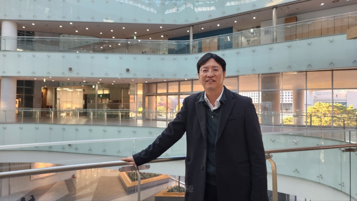 조성호 카이스트 실패연구소장이 지난달 21일 대전 카이스트 교내에서 서울신문과 인터뷰하고 있다.