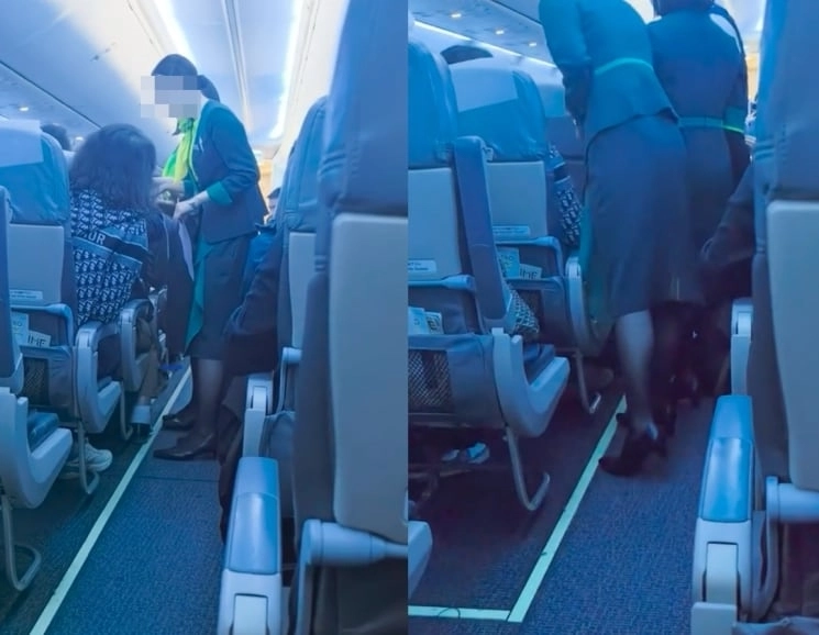 한 남성이 여자친구와 같이 앉게 자리를 바꿔달라며 기내에서 난동을 부려 비행기가 긴급 회항하는 일이 발생했다. 데일리메일 캡처