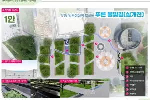 아시아문화전당 돌아 흐르는 74m길이 실개천 생긴다