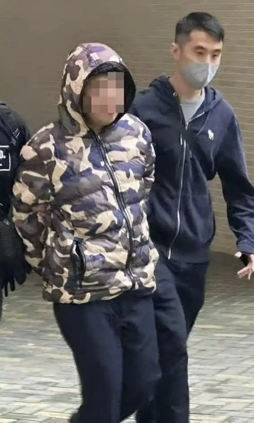 홍콩 아파트 단지 ‘웡 푹 코트’ 피해자들을 조롱하는 내용의 영상을 올린 혐의를 받는 홍콩의 유튜버 천모(26)씨가 3일 경찰에 체포됐다. 자료 : 중국 SNS