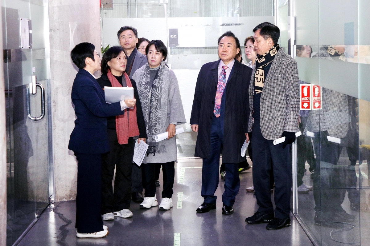 중구의회, 충무창업큐브 방문 점검
