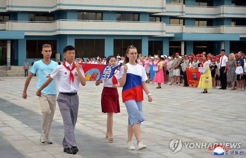 북러 소년친선야영 시작