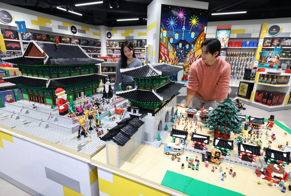 레고로 재해석한 ‘K컬처’