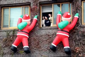 광주 북구청에 ‘산타 오셨네~’