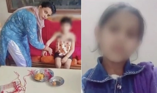 인도에서 30대 여성(왼쪽)이 자신보다 예쁜 외모가 불쾌하다는 이유로 6살 조카(오른쪽)를 살해했다. 그는 앞서도 같은 이유로 2명의 여조카를 살해한 것으로 드러났다. NDTV 뉴스 캡처