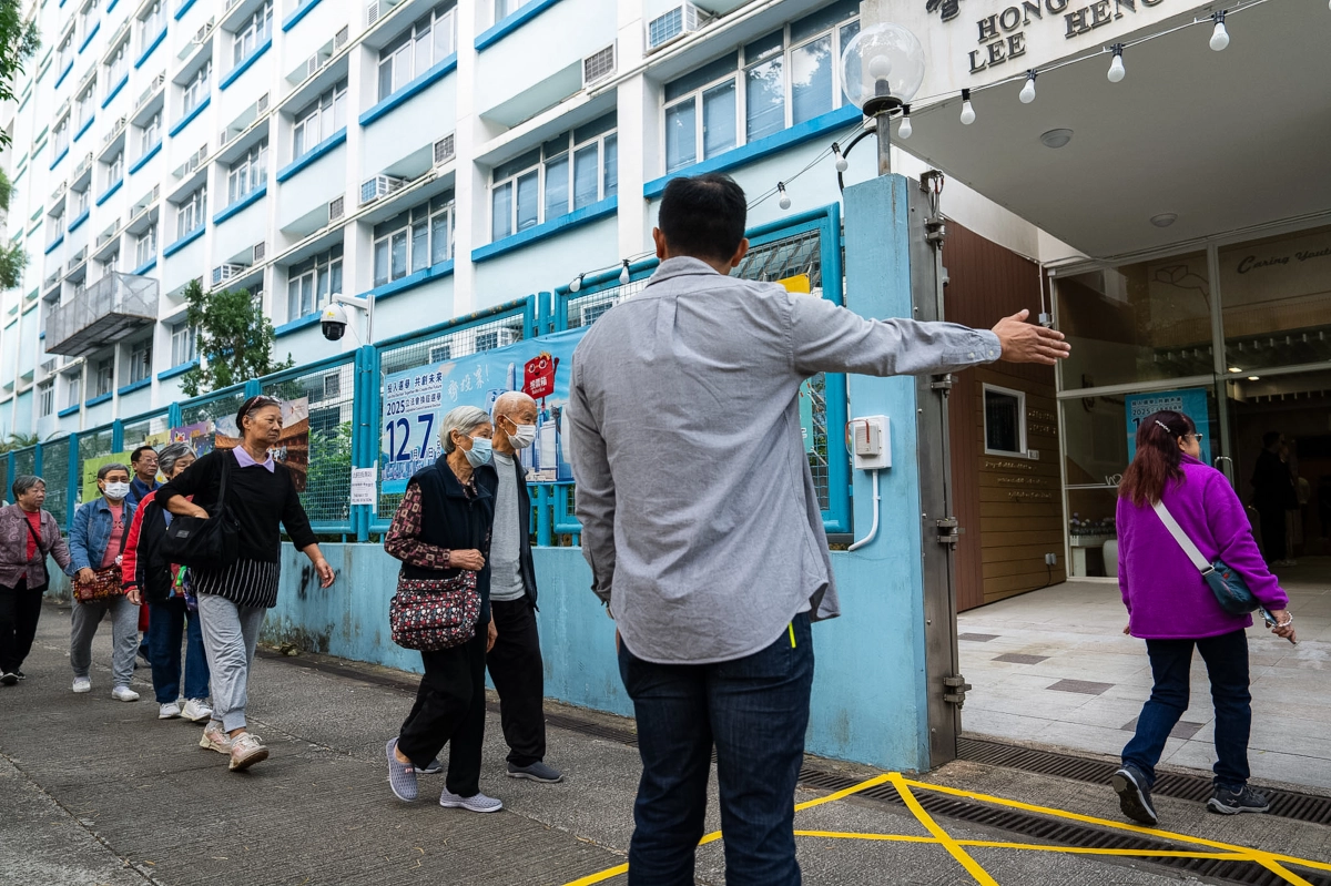 7일 홍콩에서 총 90명의 입법회 의원을 뽑는 총선거가 실시되고 있다. 홍콩 AP 연합뉴스