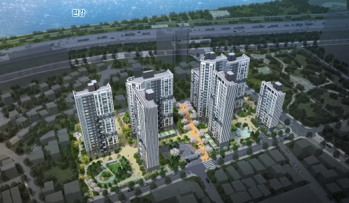 서울 송파구 풍납미성아파트 재건축 예상 조감도.   송파구 제공