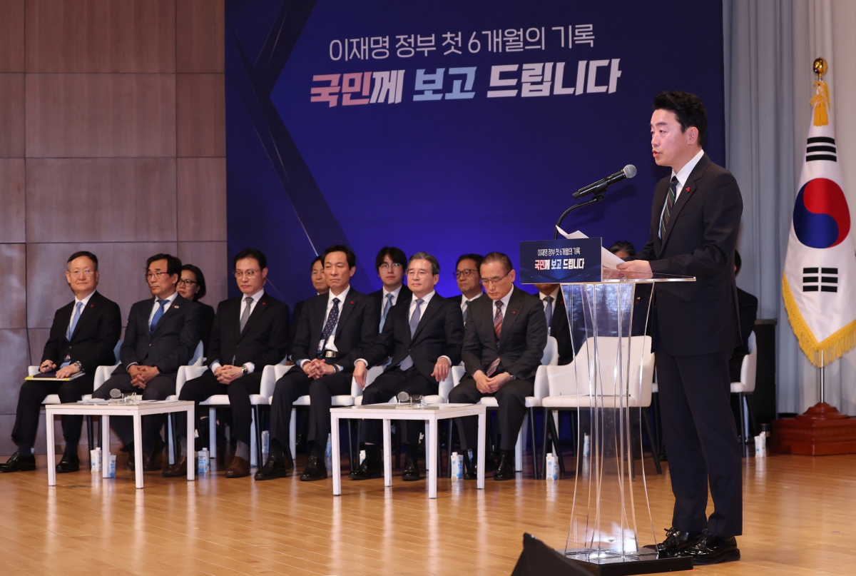 한자리 모인 대통령실 3실장, 성과 공유