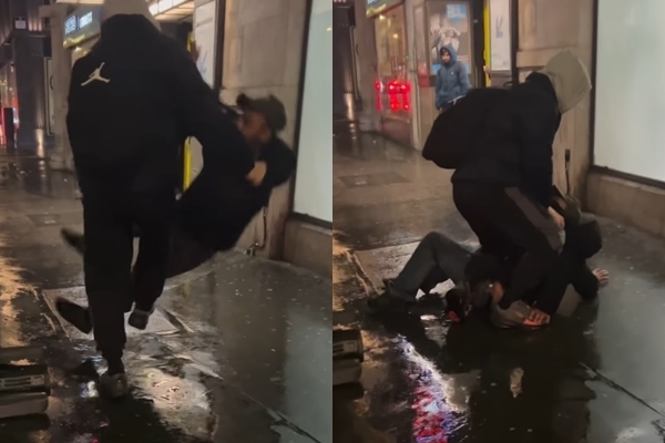 영국 런던 도심에서 10대 소녀를 성추행한 용의자가 때마침 현장에 있던 브라질 주짓수 챔피언에게 순식간에 제압당한 사건이 알려져 화제다. 인스타그램 캡처