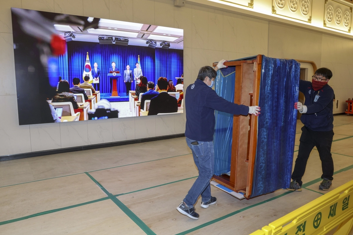 청와대로 이사 가는 대통령실