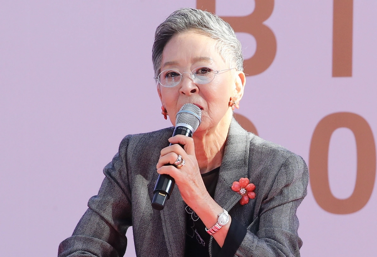 원로배우 김지미. 연합뉴스