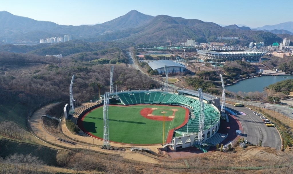울산프로야구단이 홈구장으로 사용할 문수야구장. 서울신문DB