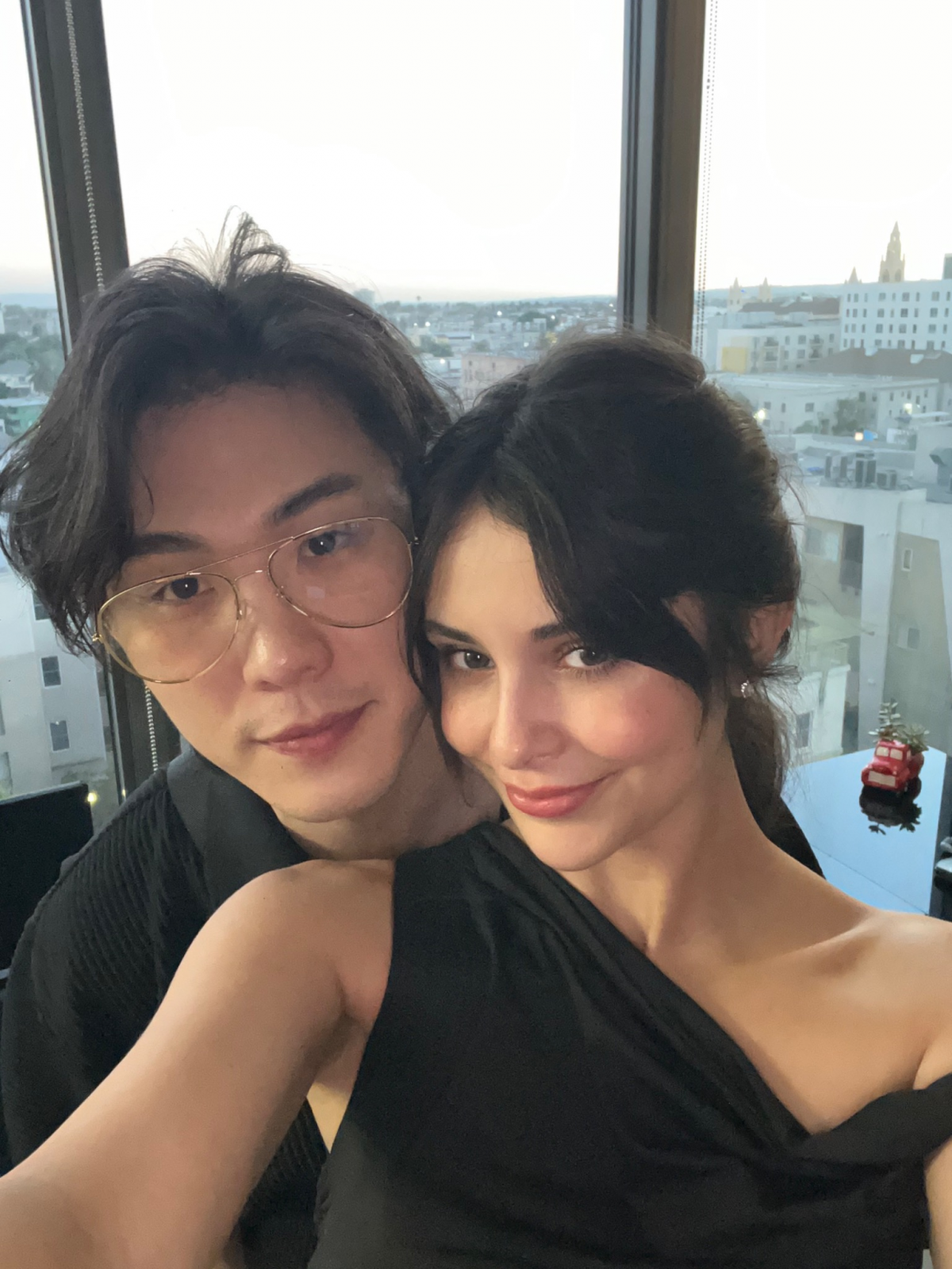 미국 이민세관단속국에 억류된 한국인 황태하(왼쪽)씨와 그의 아내 셀레나 디아즈. 고펀드미 캡처