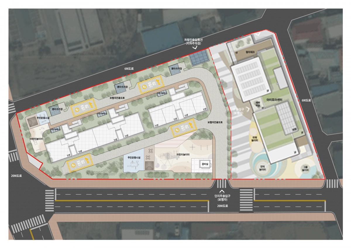 충남 금산 신혼·청년 공공임대주택 조감도. 금산군 제공