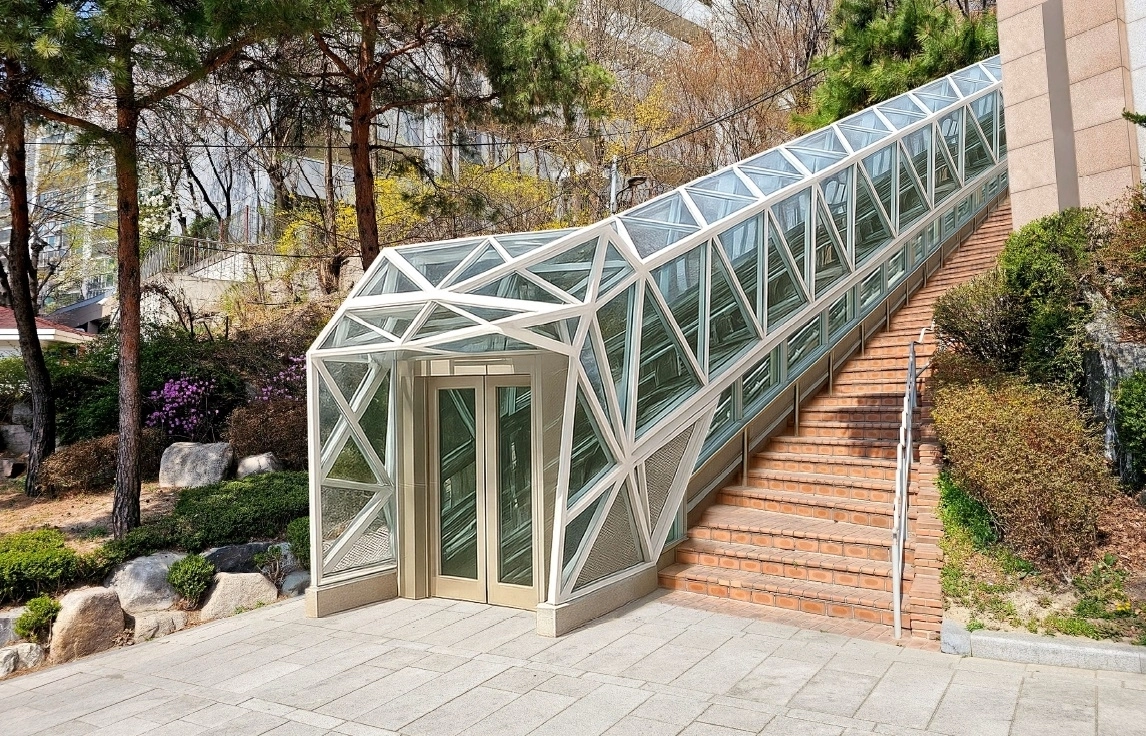 종로구 숭인동 고지대 엘리베이터 조감도