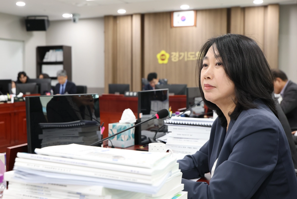 이병숙 의원이 9일 2026년도 본예산 심의에서 질의하고 있다.(사진=경기도의회)