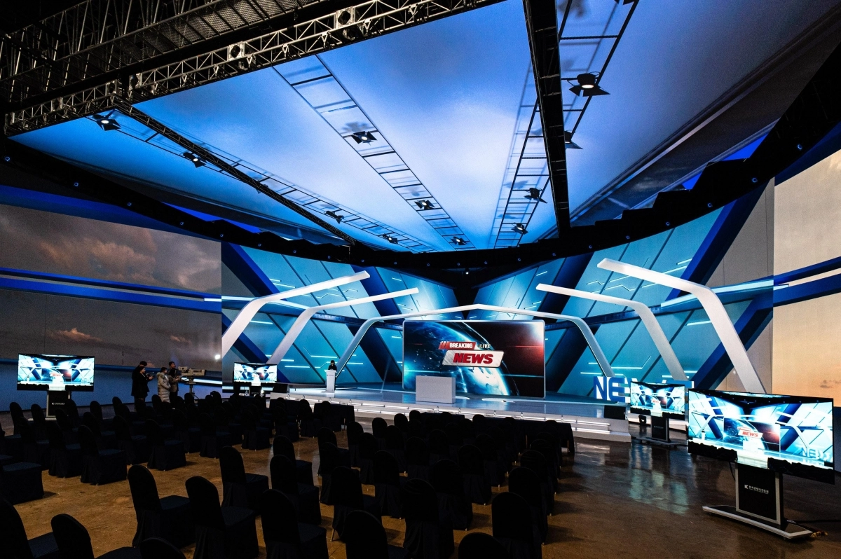 LG전자, 가상 스튜디오에 고화질 LED 공급