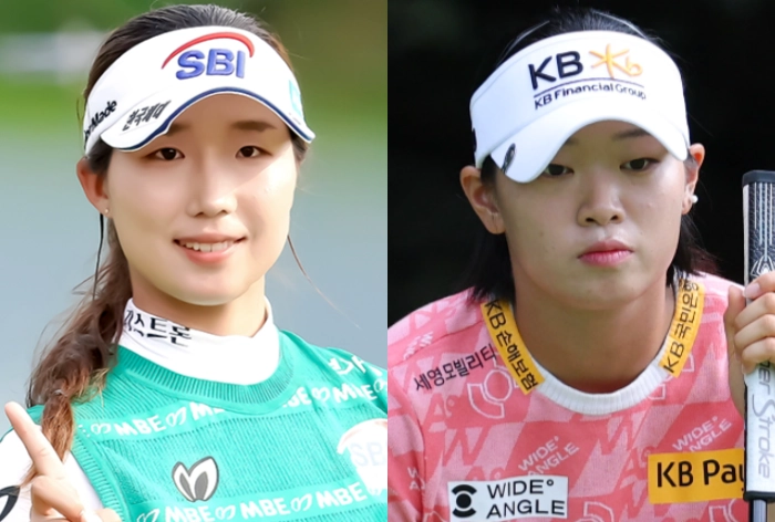 이동은(왼쪽)과 방신실(오른쪽)