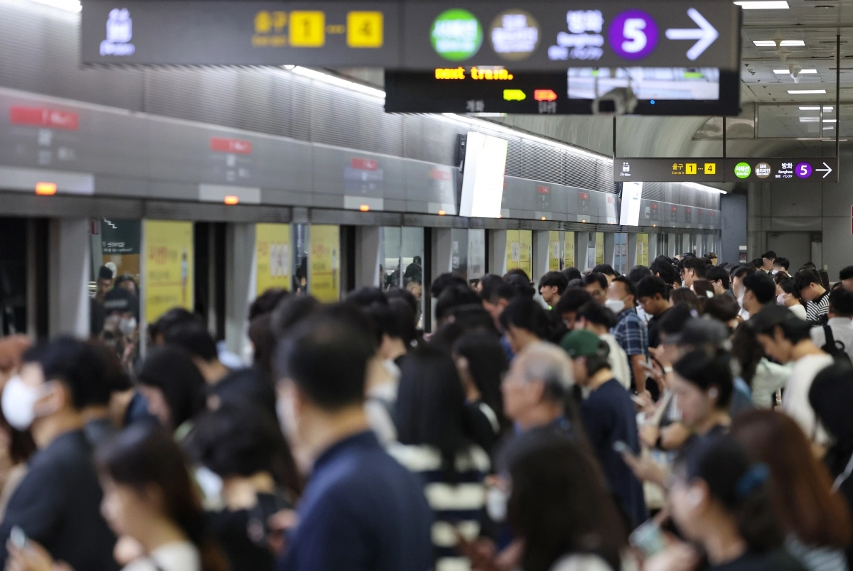 서울 지하철 9호선. 연합뉴스