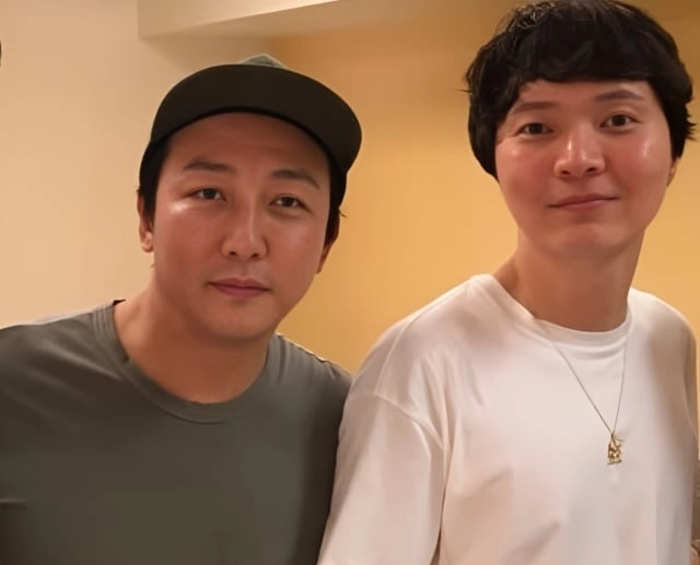 탁재훈, 신정환. 인스타그램 캡처