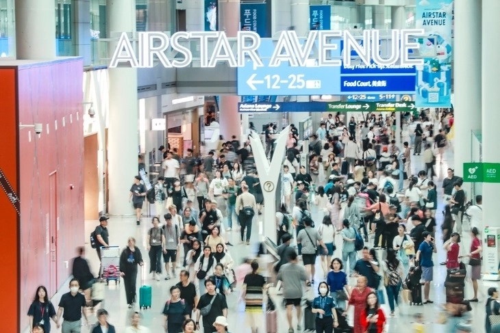 인천공항 제1터미널 면세구역. 인천공항공사 제공