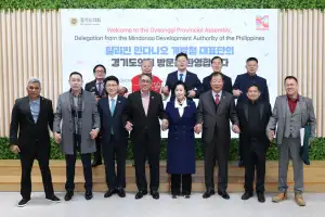정윤경 경기도의회 부의장, 필리핀 민다나오 개발청 대표단 첫 방문 환대