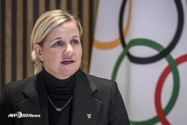 커스티 코번트리 IOC 위원장. AFPBBNews=뉴스1