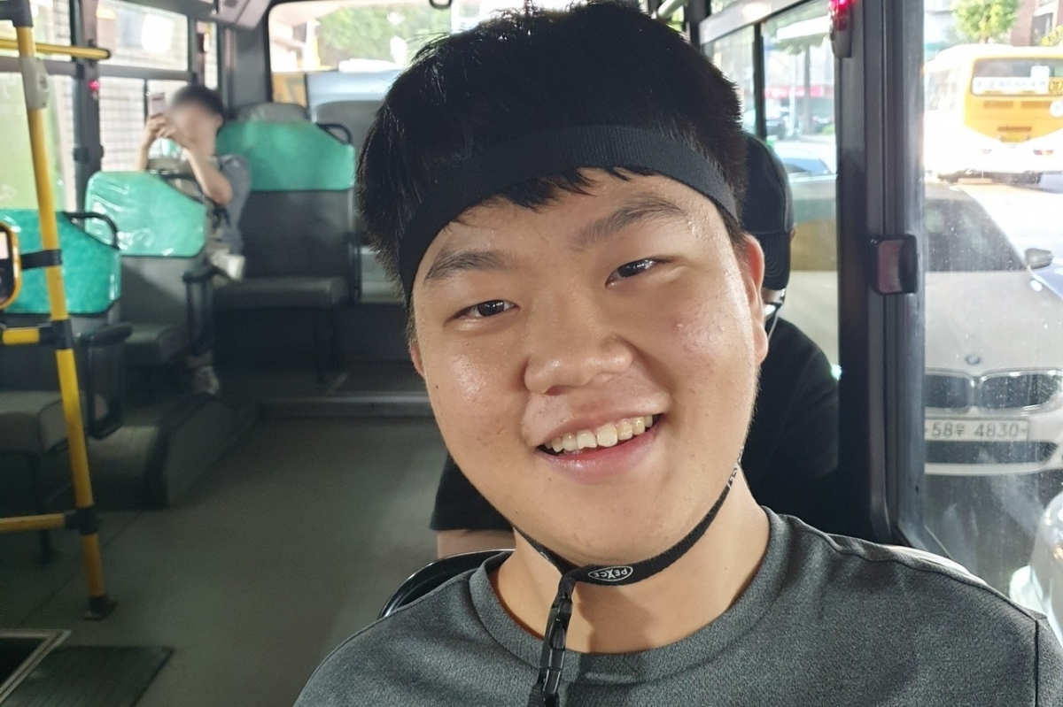 경기 부천 제일시장에서 발생한 트럭 돌진 사고로 뇌사 판정을 받고 장기기증을 통해 3명의 생명을 살린 문영인(23)씨. 한국장기조직기증원 제공