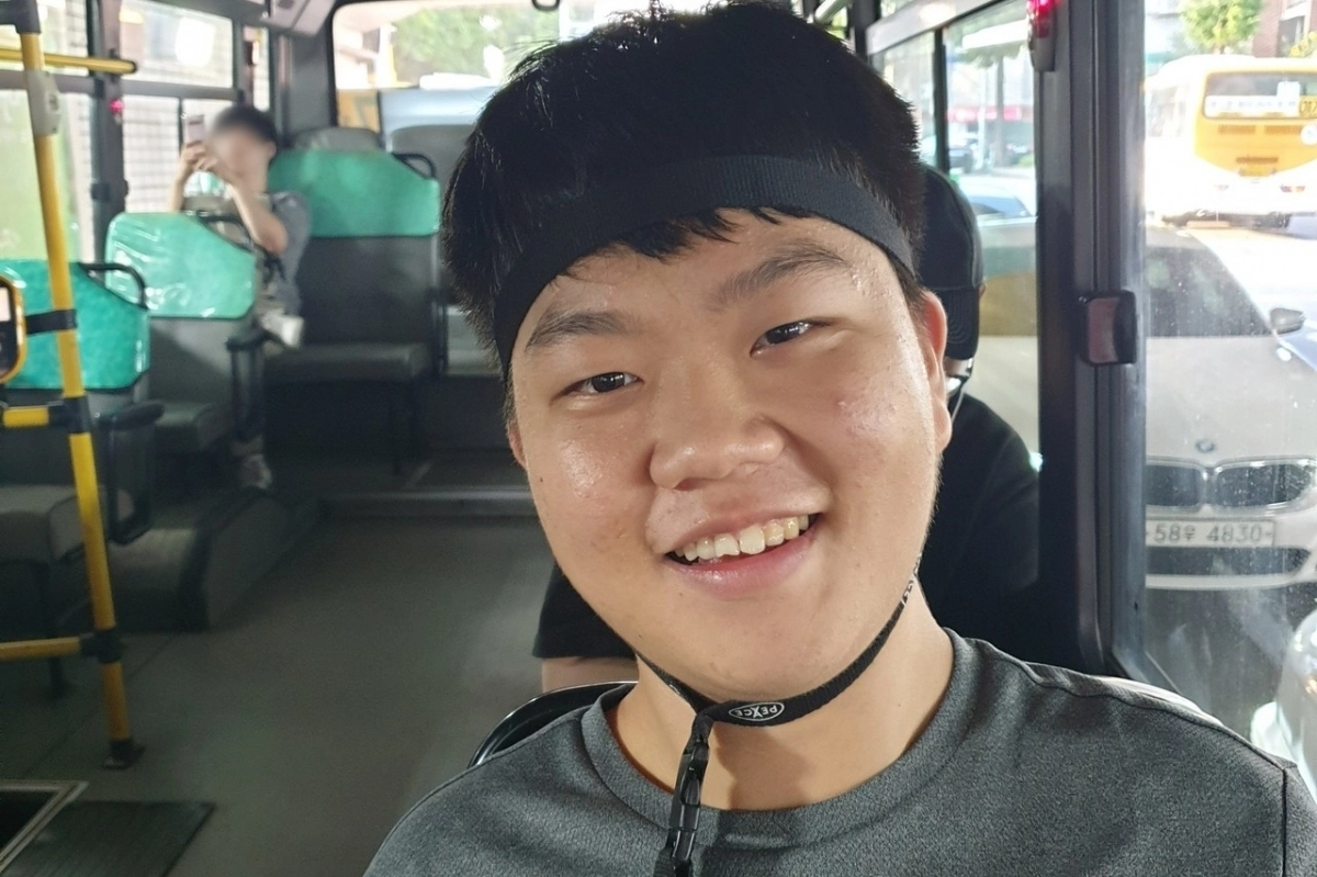 경기 부천 제일시장에서 발생한 트럭 돌진 사고로 뇌사 판정을 받고 장기기증을 통해 3명의 생명을 살린 문영인(23)씨. 한국장기조직기증원 제공