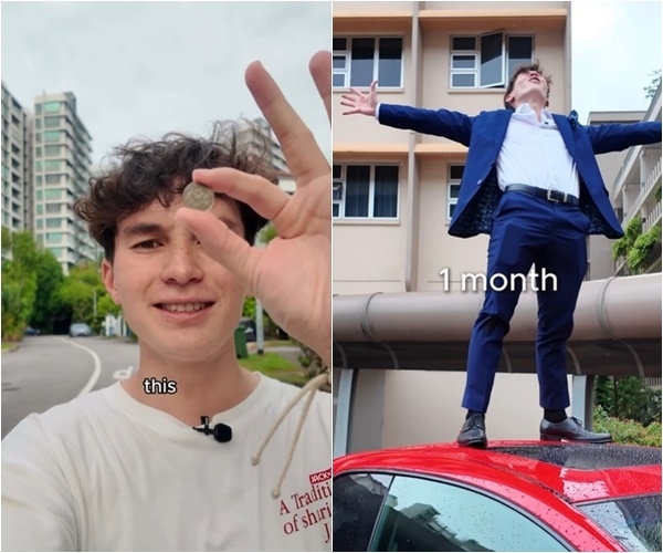 싱가포르에서 단돈 10센트(약 100원)로 물물교환을 통해 자동차 한 대를 손에 넣은 남성이 화제다. 인스타그램(@bigchunkks) 캡처