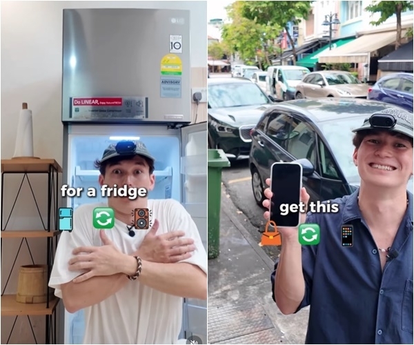 싱가포르에서 단돈 10센트(약 100원)로 물물교환을 통해 자동차 한 대를 손에 넣은 남성이 화제다. 인스타그램(@bigchunkks) 캡처