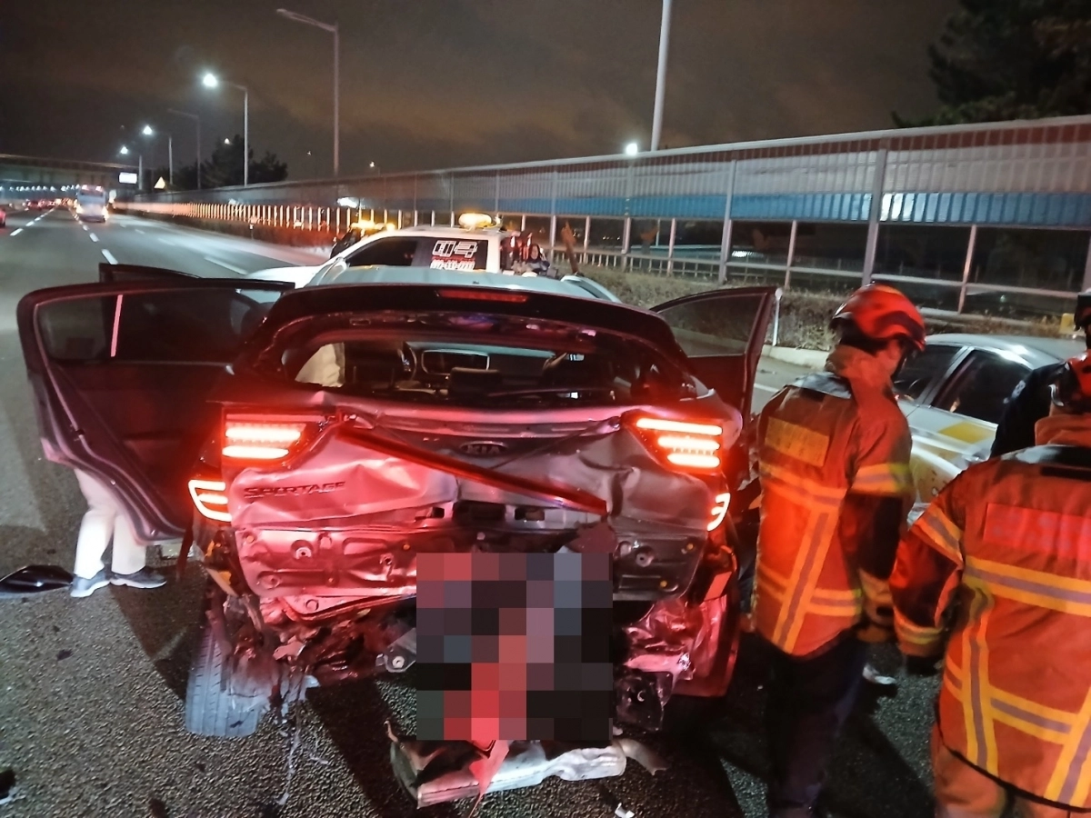 사고 현장. 인천소방본부 제공