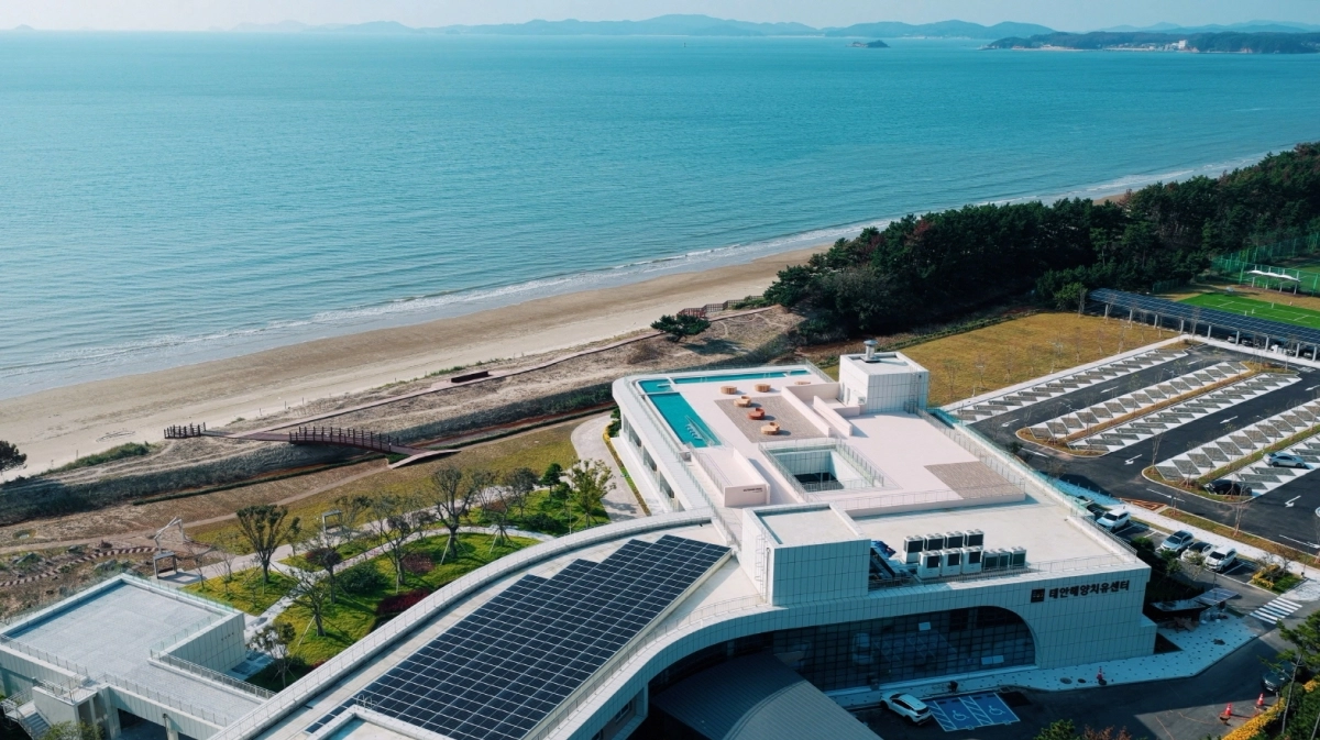 2026년 1월 12일부터 운영을 앞둔 충남 ‘태안해양치유센터’ 전경. 군 제공
