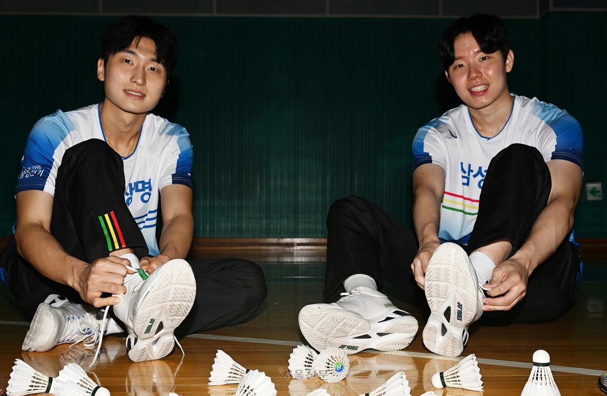 배드민턴 서승재, 김원호 인터뷰. 2025.9.3 오장환 기자