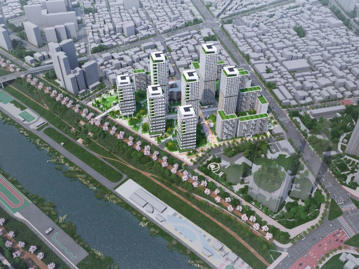 중랑구 면목 8구역 조감도. 중랑구 제공