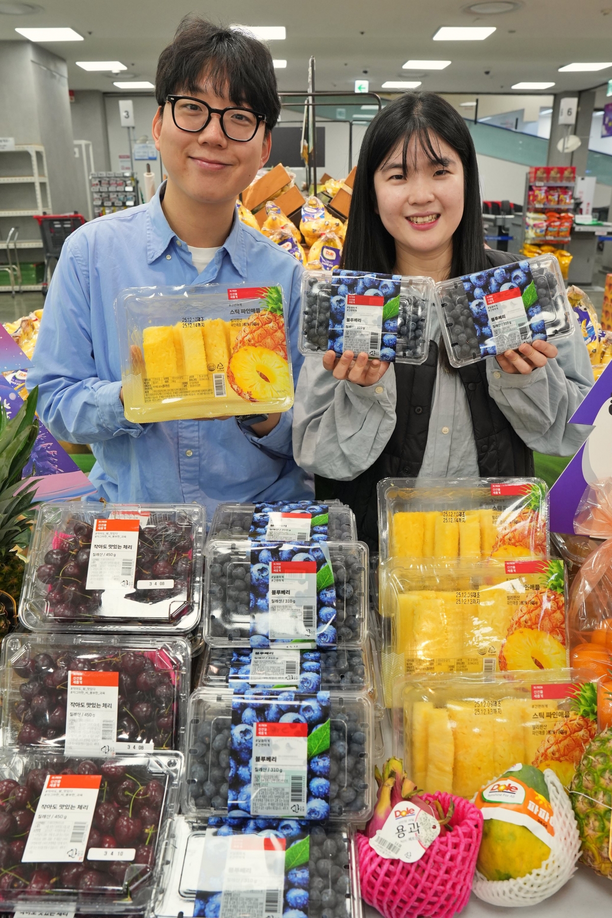 고환율에 ‘금값’ 수입 과일, 롯데마트서 할인해 드려요