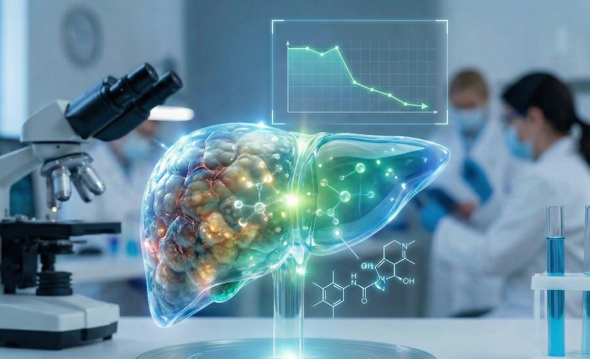 제이투에이치바이오텍(대표 김재선)은 대사 기능 이상 지방간염(MASH) 치료제 후보물질 ‘J2H-1702’가 임상 2a상에서 간지방, 간 기능, 섬유화, 대사 지표 전반에 걸쳐 뚜렷한 개선 효과를 보였다고 16일 밝혔다.