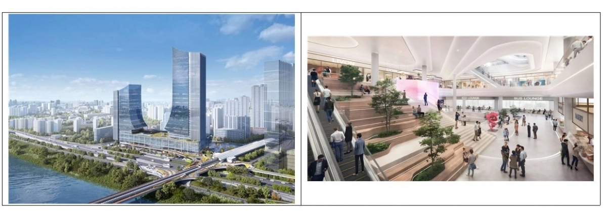 동서울터미널 재건축 조감도. 서울시 자료 제공