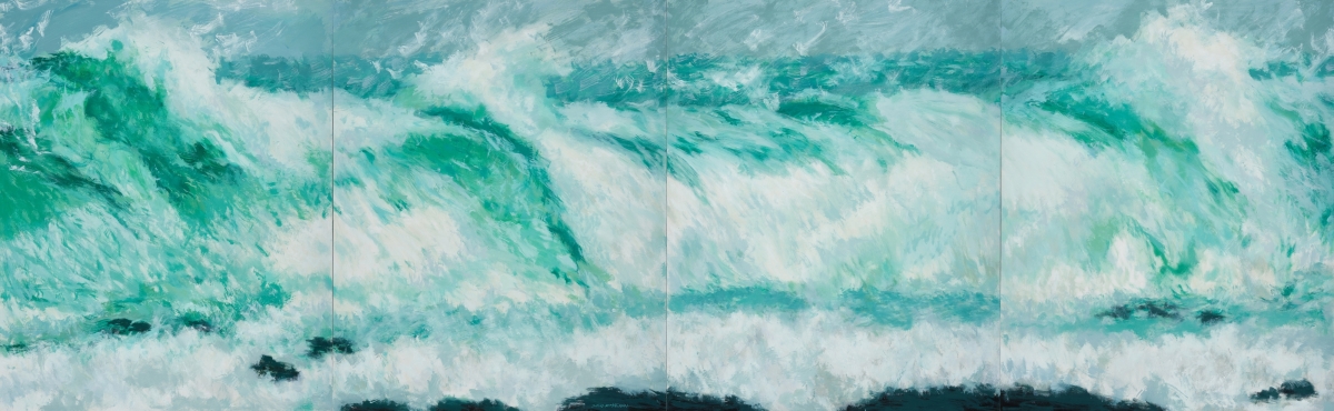 김애란 작가의 ‘바람의 흐름’. 제주도 돌문화공원관리소 제공