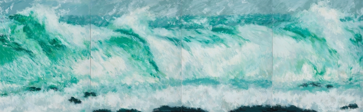 김애란 작가의 ‘바람의 흐름’. 제주도 돌문화공원관리소 제공