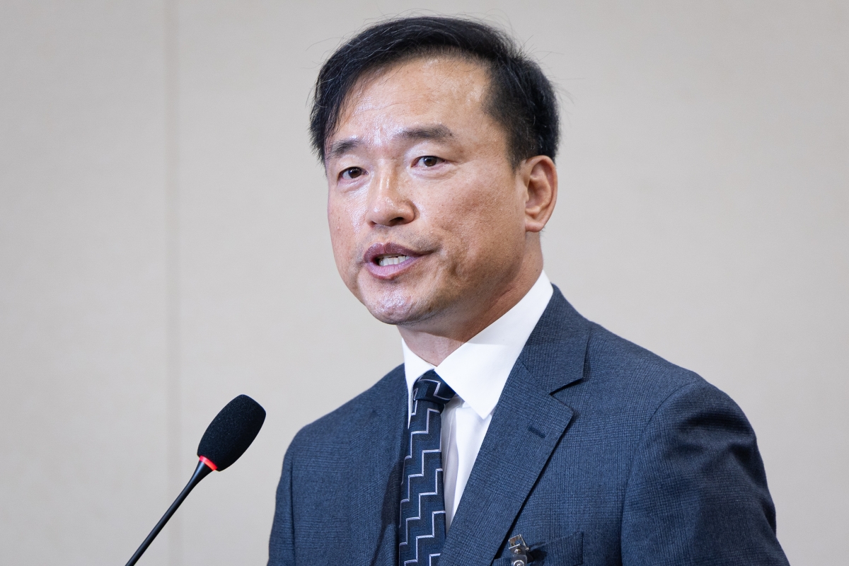 인사청문회 모두 발언하는 김종철 방미통위 위원장 후보자