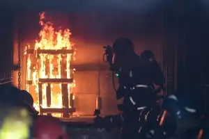 화재 진압 훈련도 실전처럼