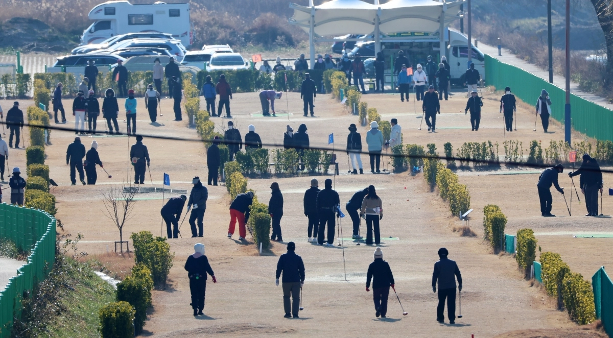 파크골프 인기몰이