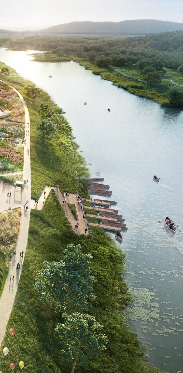 영산강 물순환체계 구축사업 조감도. 광주광역시 제공