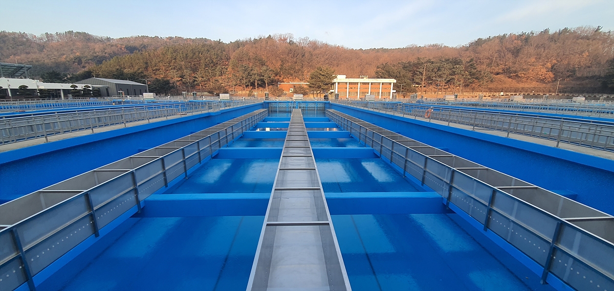 매곡정수장. 대구시 상수도사업본부 제공