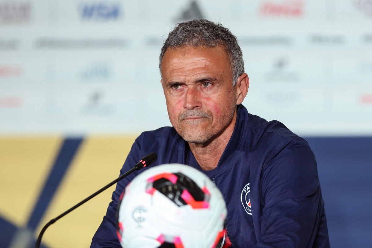 루이스 엔리케 PSG 감독. AFP=연합뉴스