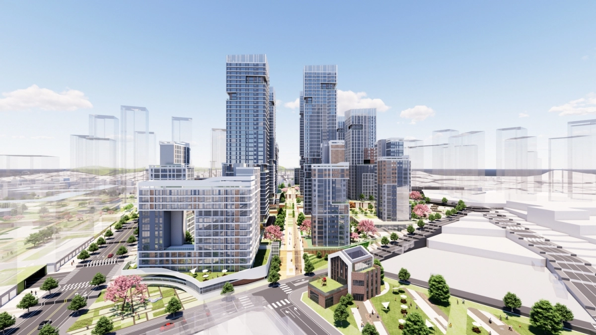 서울 금천구 독산2구역 주택정비형 재개발 조감도. 금천구 제공