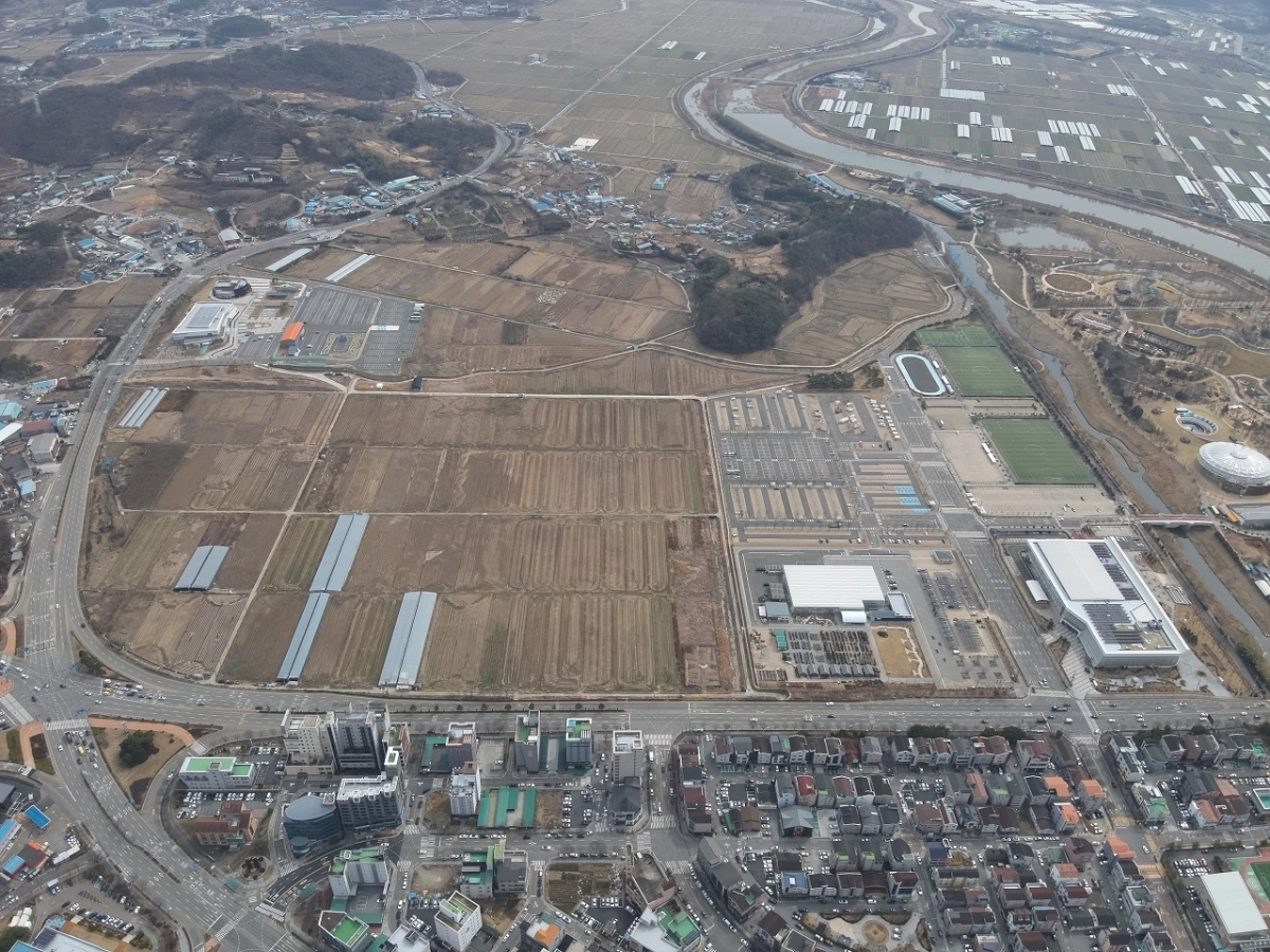 연향들 항공사진