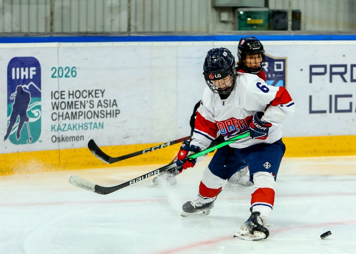 2026 IIHF 아시아챔피언십에 참가한 아이스하키 국가대표 선수들 모습. LG 제공
