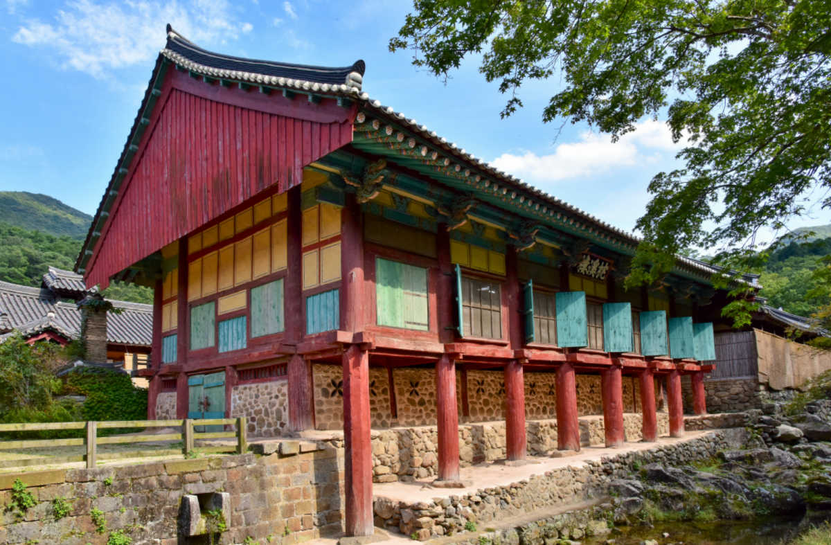 순천 송광사 침계루. 국가유산청 제공